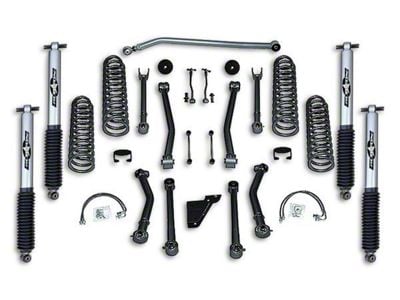 Rubicon Express 3.50-Inch Super-Flex Progressive Coil Spring Suspension Lift Kit (07-18 Jeep Wrangler JK 2-Door)