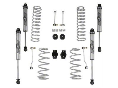 Rubicon Express 1.50 to 2.50-Inch Standard Coil Suspension Lift Kit with Mono-Tube Shocks (18-24 Jeep Wrangler JL 4-Door)