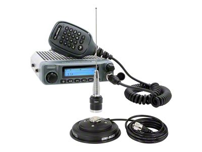 Rugged Radios G1 ADVENTURE SERIES Waterproof GMRS Mobile Radio with Antenna (Universal; Some Adaptation May Be Required)