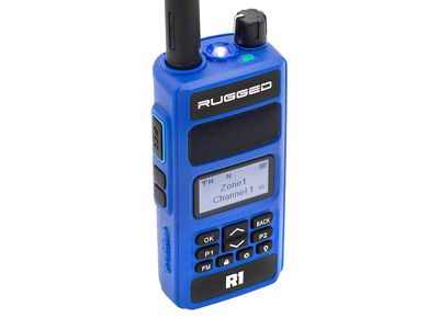 Rugged Radios R1 Business Band Handheld Radio; Digital and Analog