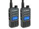 Rugged Radios GMR2 GMRS and FRS Two Way Handheld Radios; Grey