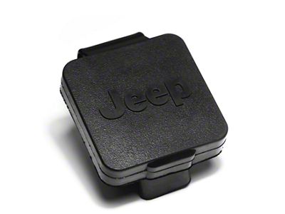 Rugged Ridge Hitch Plug; Jeep Logo (66-25 Jeep CJ5, CJ7, Wrangler YJ, TJ, JK & JL)