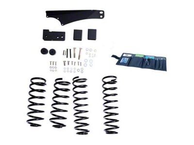 Rugged Ridge 2.50 to 3.50-Inch Suspension Lift Kit with ORV Shocks (07-18 Jeep Wrangler JK)