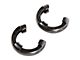 Rugged Ridge 3/4-Inch D-Ring Shackle Isolators; Black; Set of Two