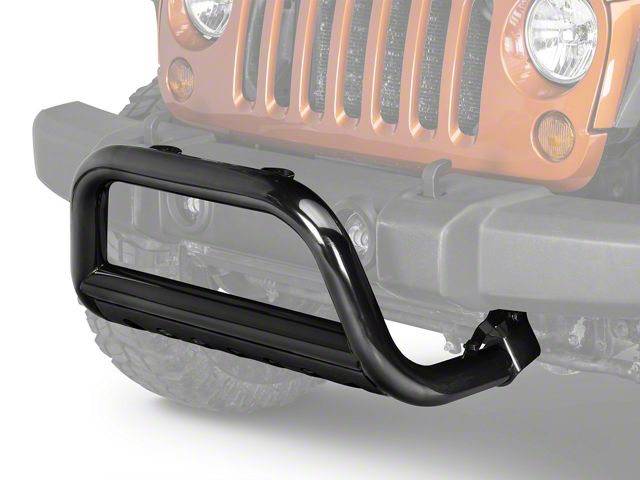 Rugged Ridge 3-Inch Bull Bar; Black (10-18 Jeep Wrangler JK)