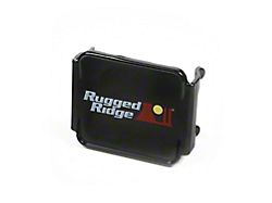 Rugged Ridge 3-Inch Off-Road LED Light Cover; Black