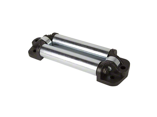 Rugged Ridge 4-Way Fairlead Roller; Black