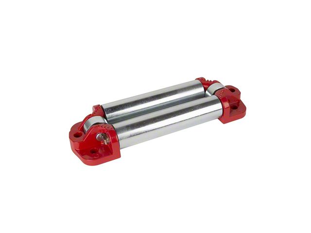 Rugged Ridge 4-Way Fairlead Roller; Red