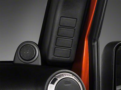 Rugged Ridge A-Pillar Switch Pod; Right Side (11-18 Jeep Wrangler JK)