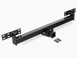 Rugged Ridge Tube Rear Bumper 2-Inch Receiver Hitch (87-06 Jeep Wrangler YJ & TJ)