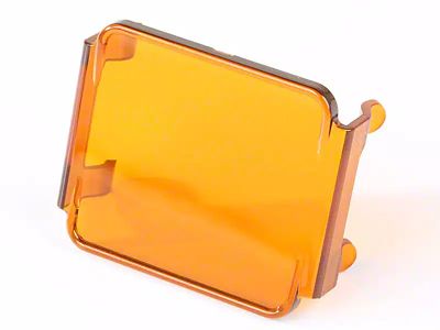 Rugged Ridge 3-Inch LED Light Cover; Amber