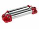 Rugged Ridge 4-Way Fairlead Roller; Red