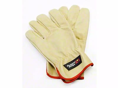 Rugged Ridge Recovery Gloves; Leather