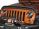 Rugged Ridge Hood Bug Deflector; Carbon Fiber Finish (07-18 Jeep Wrangler JK)