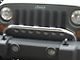 Rugged Ridge Bumper Mounted Light Bar; Stainless Steel (07-18 Jeep Wrangler JK)