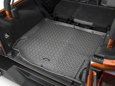 Rugged Ridge All-Terrain Cargo Liner; Gray (07-10 Jeep Wrangler JK)