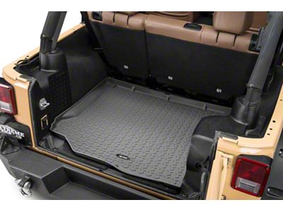 Rugged Ridge All-Terrain Cargo Liner; Gray (11-18 Jeep Wrangler JK)