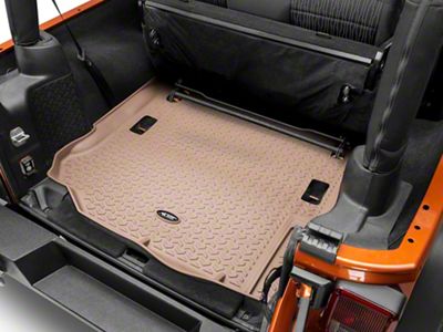 Rugged Ridge All-Terrain Cargo Liner; Tan (11-18 Jeep Wrangler JK)