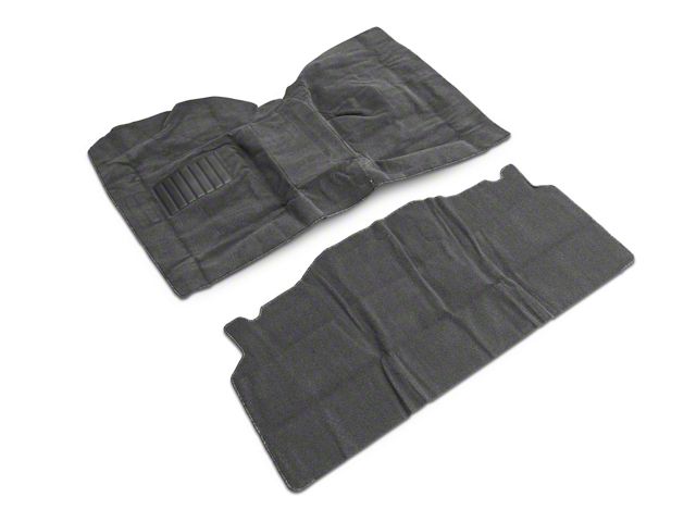 Rugged Ridge Deluxe Carpet Kit with Adhesive; Gray (76-95 Jeep CJ7 & Wrangler YJ)