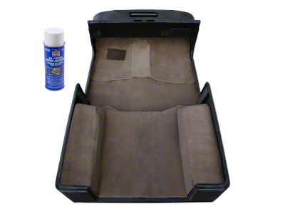 Rugged Ridge Deluxe Carpet Kit with Adhesive; Honey (97-06 Jeep Wrangler TJ)