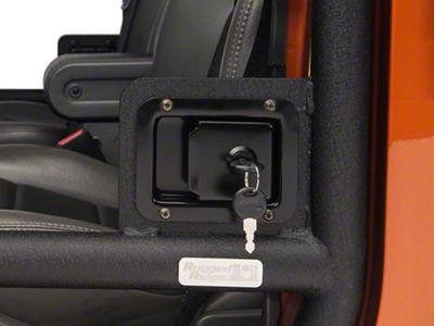 Rugged Ridge Half/Tube Door Latch Kit (07-18 Jeep Wrangler JK)