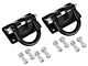 Rugged Ridge XHD Bumper D-Rings; Textured Black