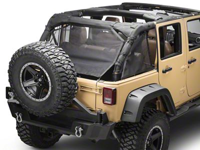 Rugged Ridge Eclipse Cargo Barrier (07-18 Jeep Wrangler JK)