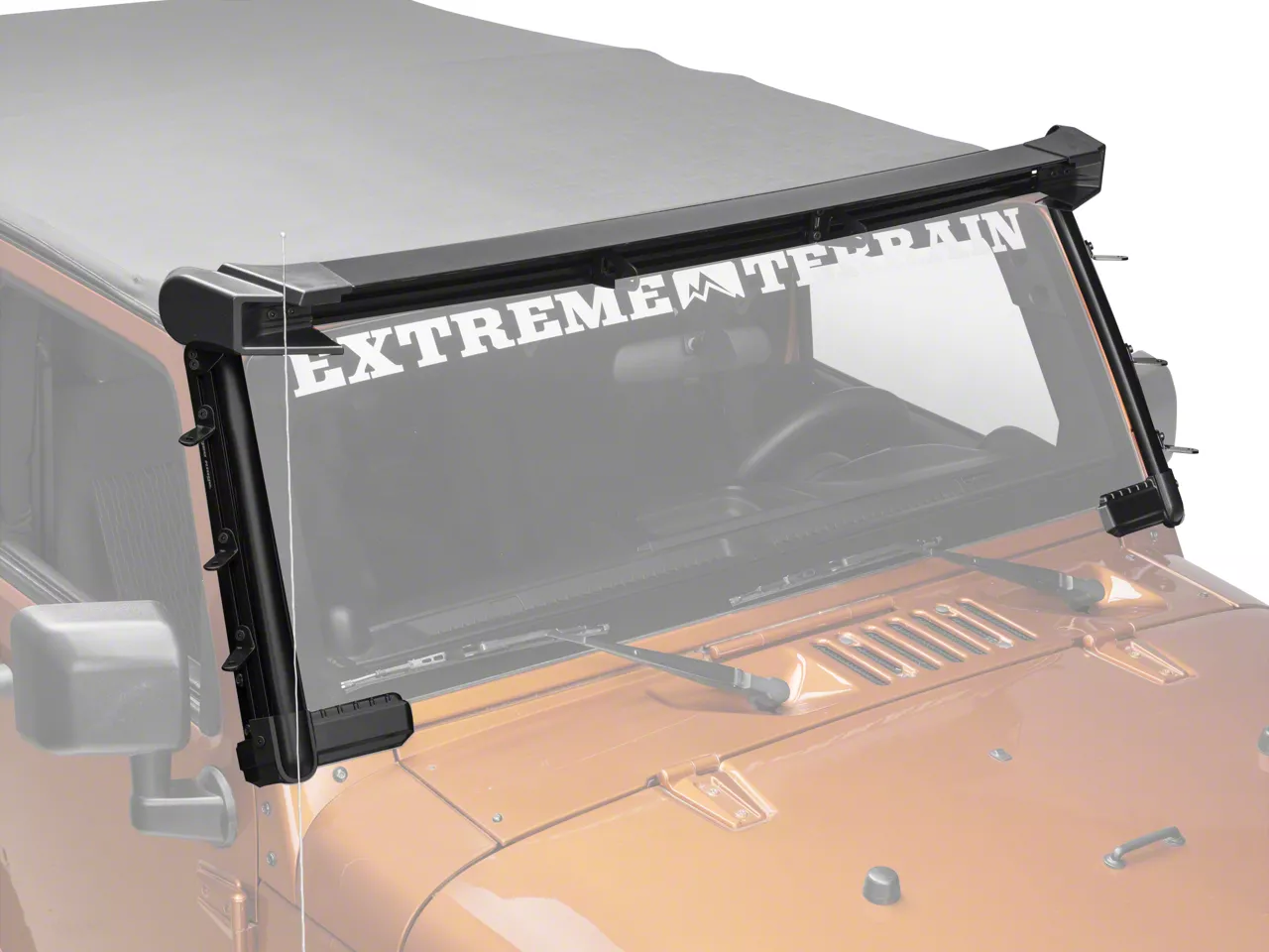 Rugged Ridge Jeep Wrangler Elite Fast Track Windshield Light Bar 11232. ...