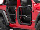 Rugged Ridge Fortis Front Tube Doors with Mirrors (18-24 Jeep Wrangler JL)