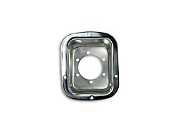 Rugged Ridge Fuel Filler Bezel; Stainless Steel (87-95 Jeep Wrangler YJ)