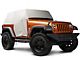 Rugged Ridge Cab Cover; Gray (07-18 Jeep Wrangler JK 2-Door)