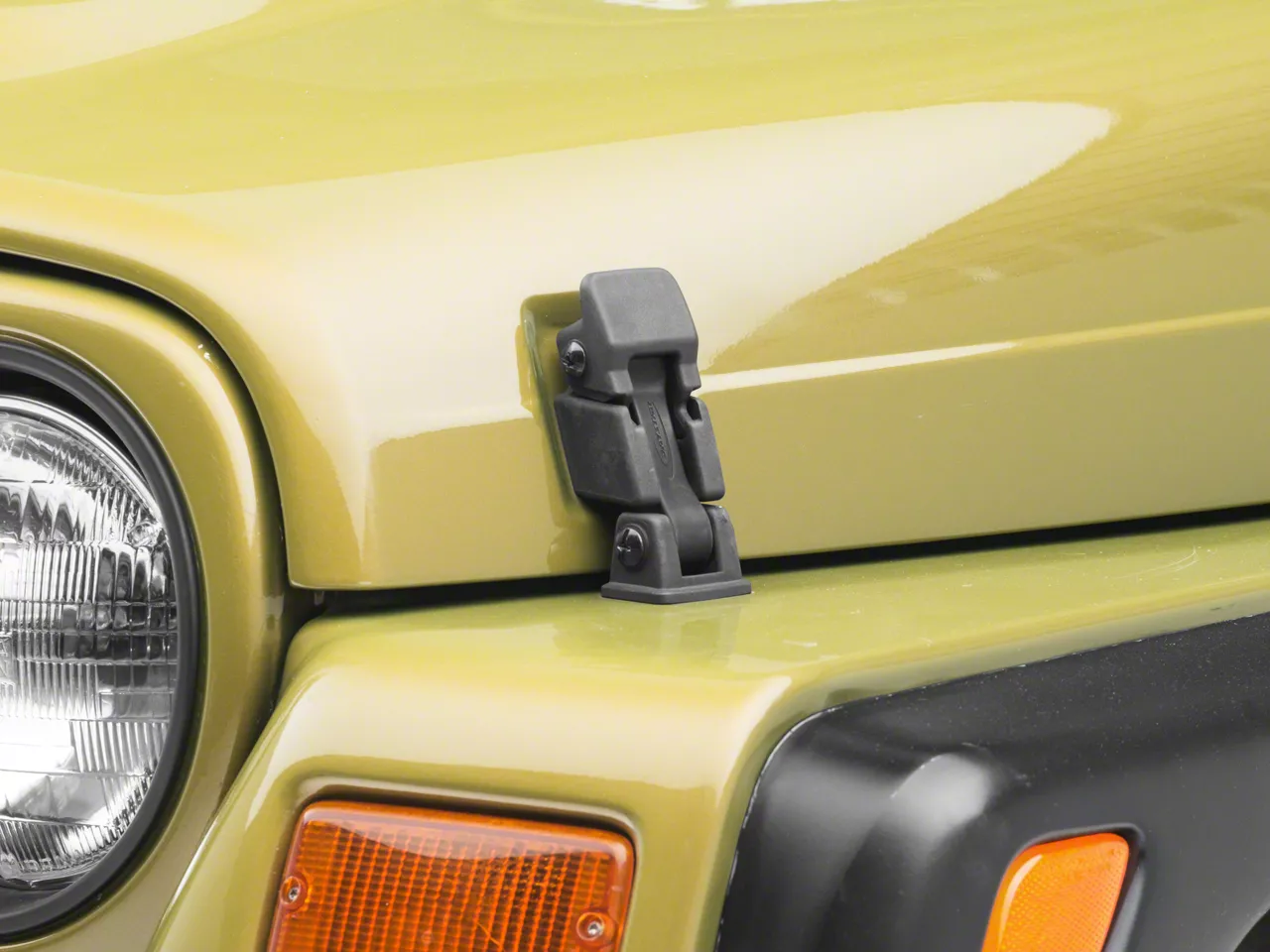 Rugged Ridge Hood Catch and Bracket Kit (97-06 Jeep Wrangler TJ)