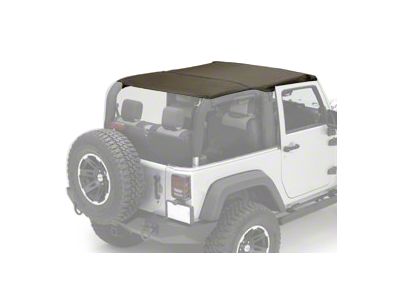 Rugged Ridge Pocket Island Topper; Khaki Diamond (10-18 Jeep Wrangler JK 2-Door)