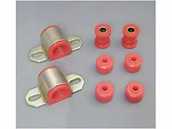 Rugged Ridge 25mm Front Sway Bar Bushing Kit; Red (84-01 Jeep Cherokee XJ)