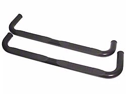 Rugged Ridge 3-Inch Round Side Step Bars; Black (84-01 Jeep Cherokee XJ)