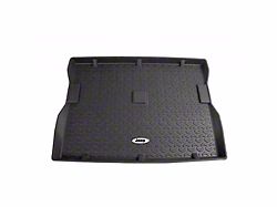 Rugged Ridge All-Terrain Cargo Liner with Jeep Logo; Black (84-01 Jeep Cherokee XJ)