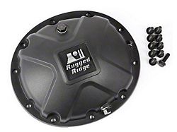 Rugged Ridge Dana 35 Axle Boulder Aluminum Differential Cover; Black (84-01 Jeep Cherokee XJ)