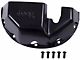 Rugged Ridge Dana 35 Differential Skid Plate with Jeep Logo; Black (84-01 Jeep Cherokee XJ)