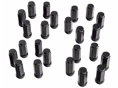 Rugged Ridge 6-Spline Lug Nut Kit; M14x1.50; Set of 24 (20-24 Jeep Gladiator JT)