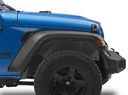 Rugged Ridge Aluminum Front Inner Fender Liners; Black (20-25 Jeep Gladiator JT)