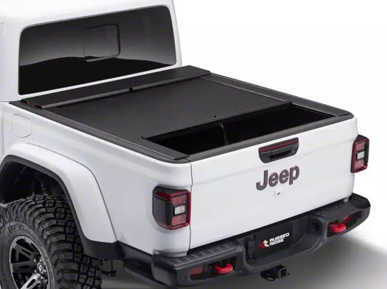 Rugged Ridge Jeep Gladiator Armis Retractable Locking Bed Cover with ...