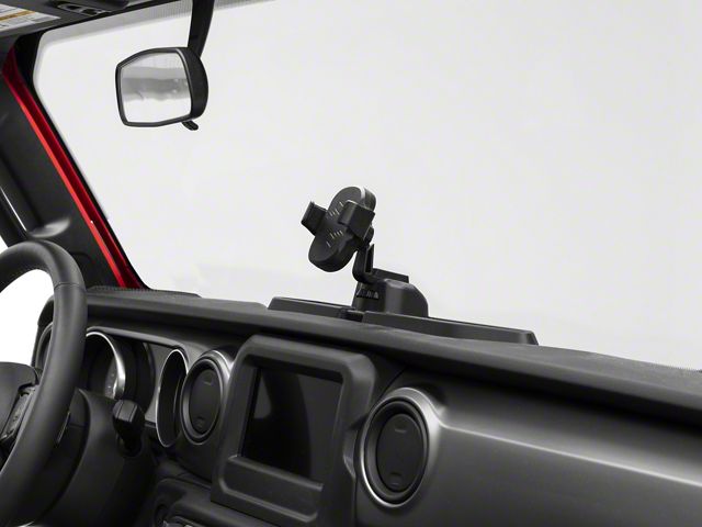 Rugged Ridge Dash Multi-Mount Charging Phone Kit (20-24 Jeep Gladiator JT)