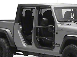 Rugged Ridge Fortis Front Tube Doors with Mirrors (20-24 Jeep Gladiator JT)