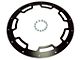 Rugged Ridge 17x9 XHD Wheel Rim Protector; Satin Black (20-24 Jeep Gladiator JT)