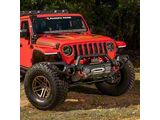 Rugged Ridge Venator Front Bumper with Over-Rider Hoop (20-25 Jeep Gladiator JT, Excluding Mojave)