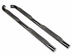 Rugged Ridge 3-Inch Round Side Step Bars; Black (15-23 Jeep Renegade BU)