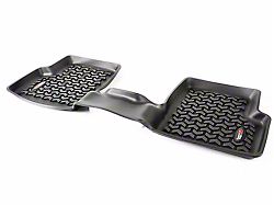 Rugged Ridge All-Terrain Rear Floor Liner; Black (15-23 Jeep Renegade BU)