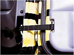 Rugged Ridge Adjustable Door Straps (76-06 Jeep CJ7, Wrangler YJ & TJ)