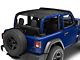 Rugged Ridge Full-Length Eclipse Sun Shade; Black (18-24 Jeep Wrangler JL 2-Door)