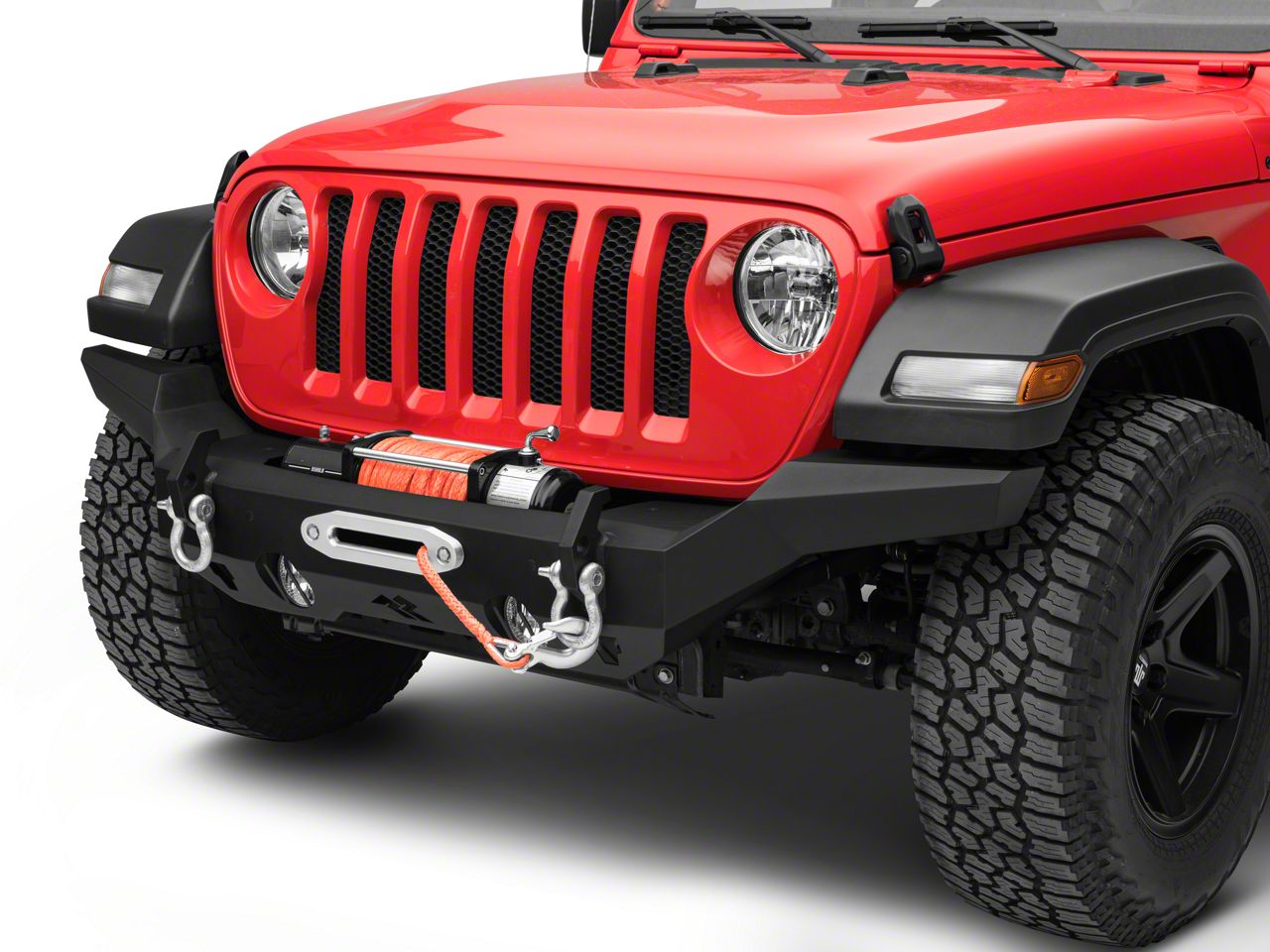 Rugged Ridge Jeep Wrangler HD Full Width Front Bumper 11540.31 (18-24 ...